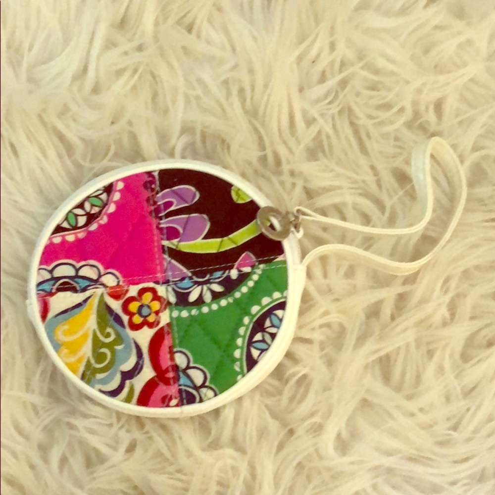 Vera Bradley circle wristlet